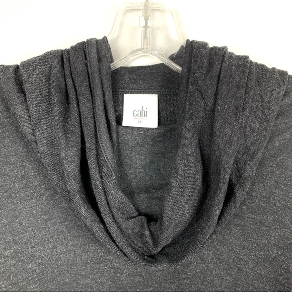 CABI Style #3231 Recess Topper Cowl Neck Hoodie - Picture 4 of 6